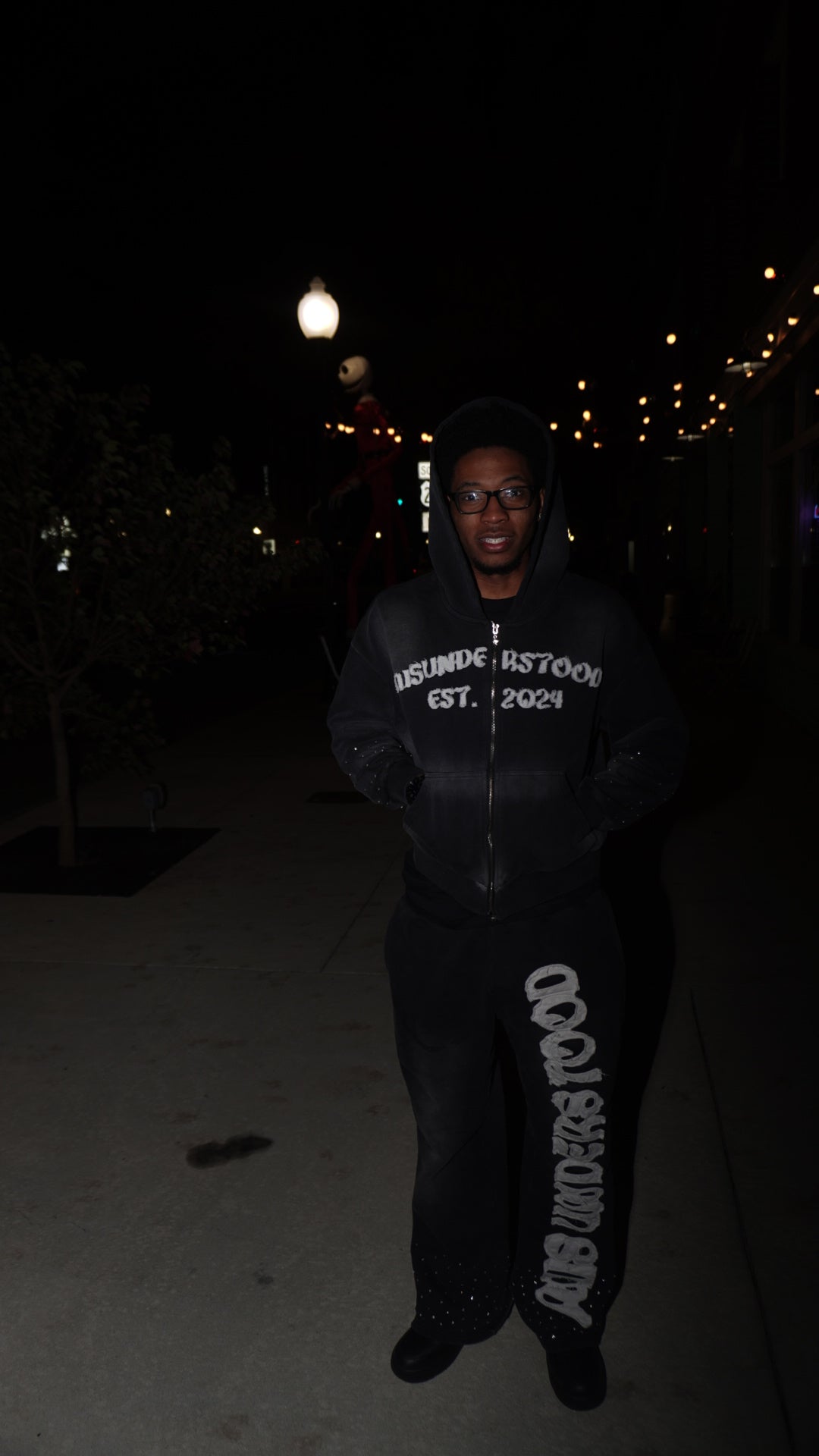 Blackout sweat pants